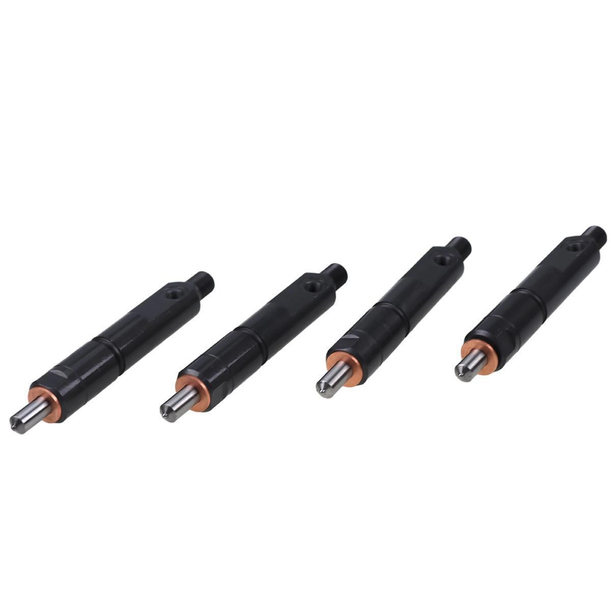 4Pcs Fuel Injectors 2645A025 17/106200 for Perkins Engine 1004-4T JCB Loader 3CX
