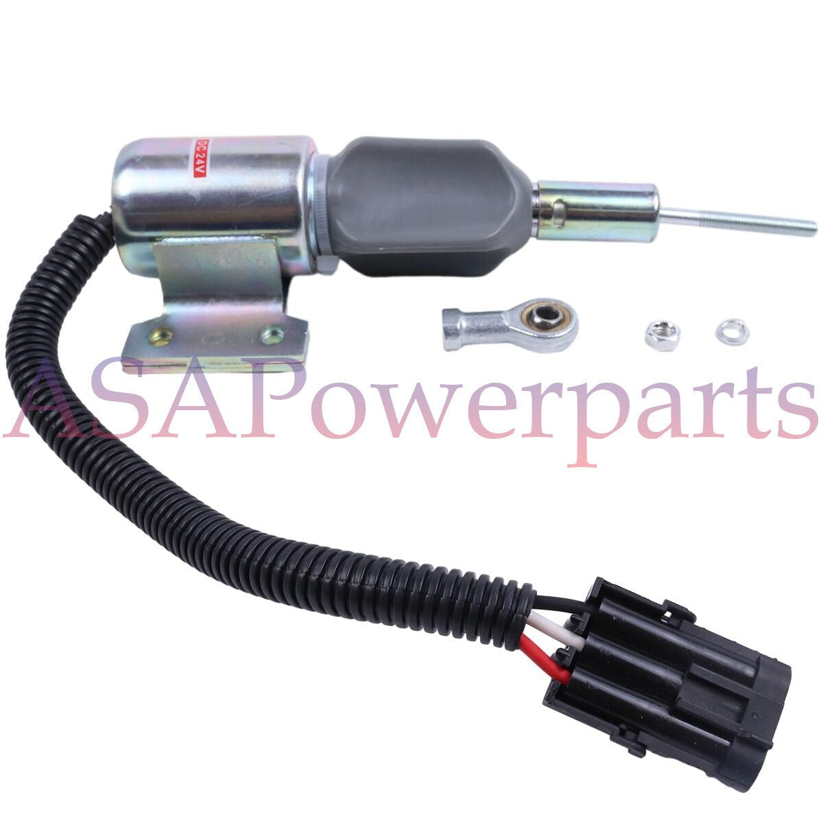 24V Stop Solenoid 6733-81-9110 for Komatsu Wheel Loader WA180PT-3L WA250PT-3L