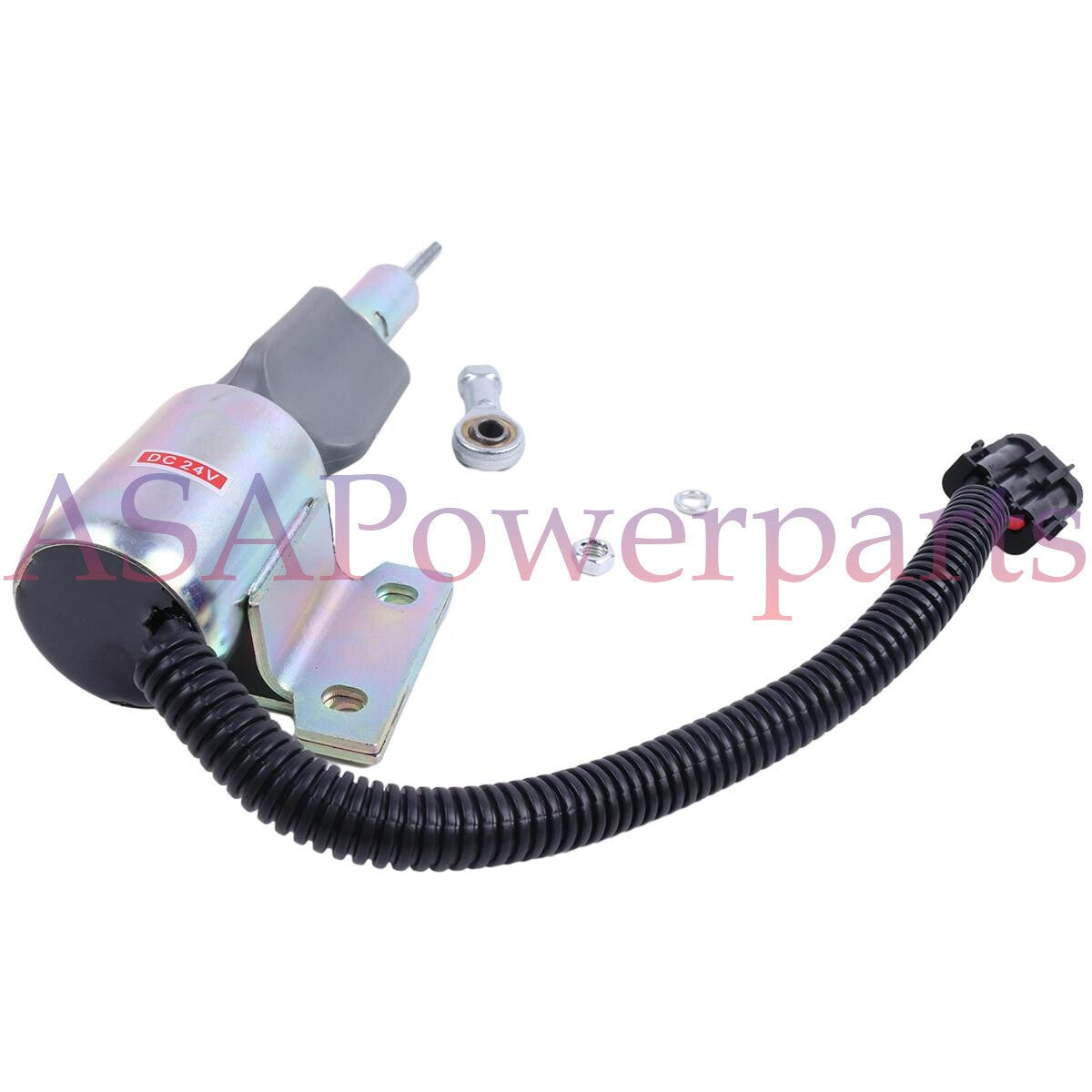 24V Stop Solenoid 6733-81-9110 for Komatsu Wheel Loader WA180PT-3L WA250PT-3L