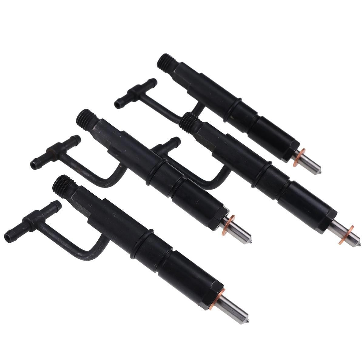 4Pcs Fuel Injector 8944422241 for Isuzu 4JA1 4JB1 4JC1 Hitachi EX40 EX45 EX60UR