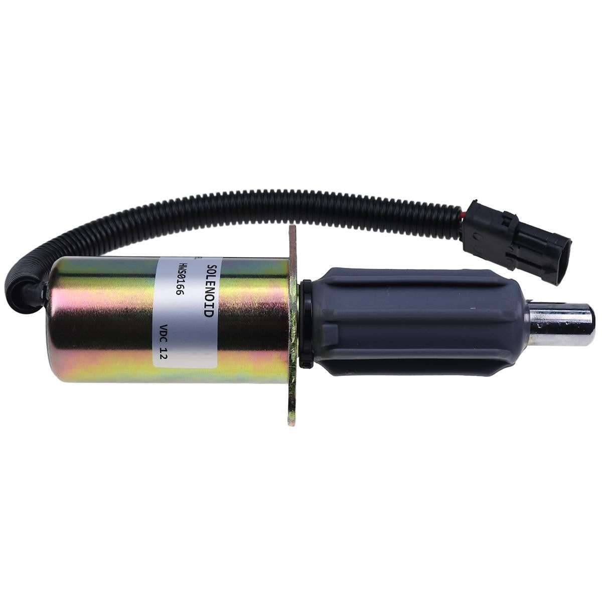 12V Fuel Shutdown Stop Solenoid 3921978 for Cummins 6C8.3 6CT 6CTA 4B3.9 6B5.9