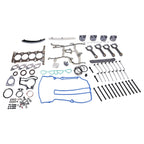 Engine Pistons Overhaul Rebuild Kit - Con Rods For 11-16 Chevy Cruze Buick 1.4L