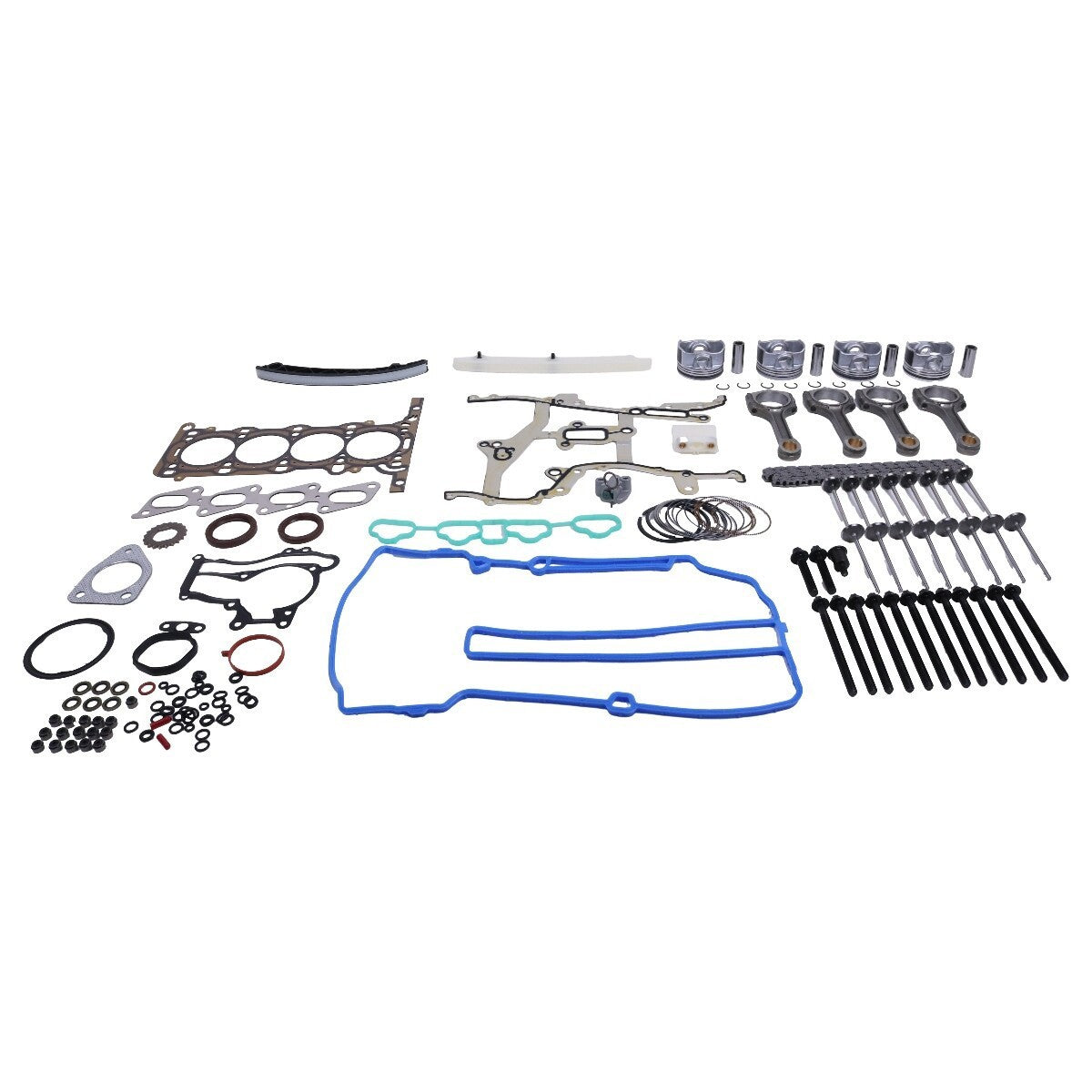 Engine Pistons Overhaul Rebuild Kit - Con Rods For 11-16 Chevy Cruze Buick 1.4L