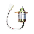 12V Fuel Shut Off Stop Solenoid Valve 2503531 for Yanmar Cummins Excavator