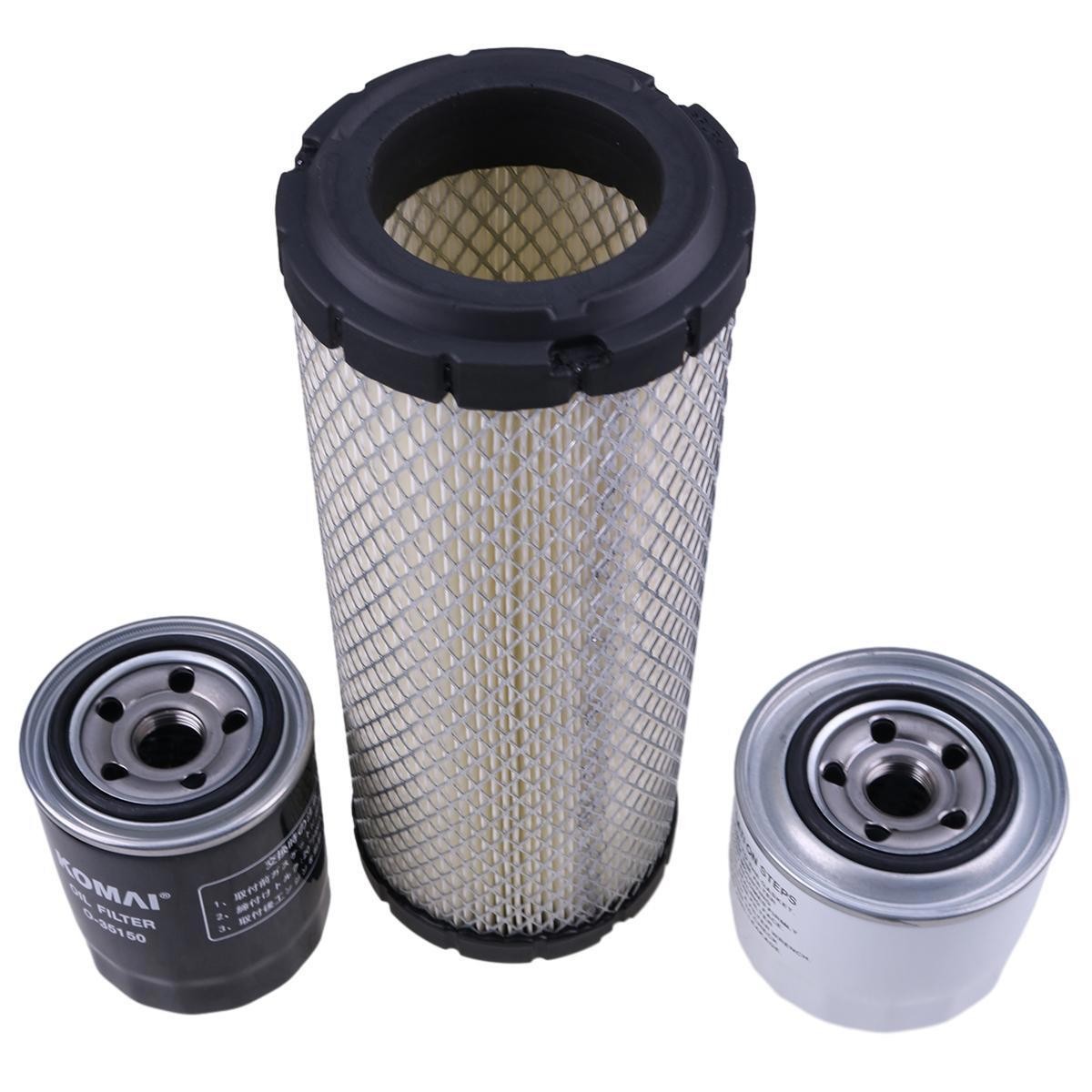 Filter Kit LVA21201 for Yanmar 3TNV88 3TNV82A John Deere 2027R 2032R 2520 2720