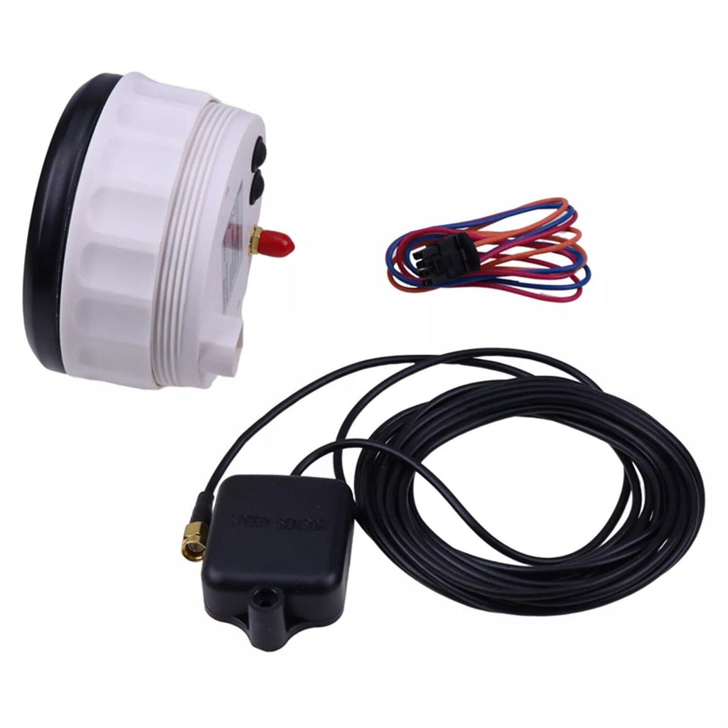 GPS Speedometer Odometer B07DY3MBJL 12V/24V 85mm 0-80MPH 0-120km/h for Eling