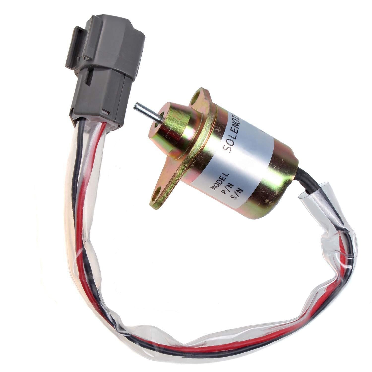 12V Stop Solenoid VOE14521915 1452-1915 for Volvo Excavator EC55B EW55B ECR58