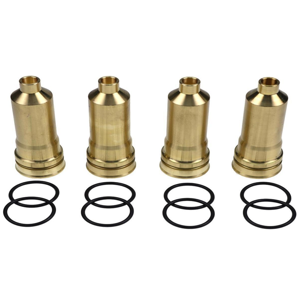 4X Injector Sleeve 8-97606661-0 for Isuzu Engine 4HK1 Hitachi Excavator ZX200-3