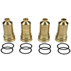 4X Injector Sleeve 8-97606661-0 for Isuzu Engine 4HK1 Hitachi Excavator ZX200-3