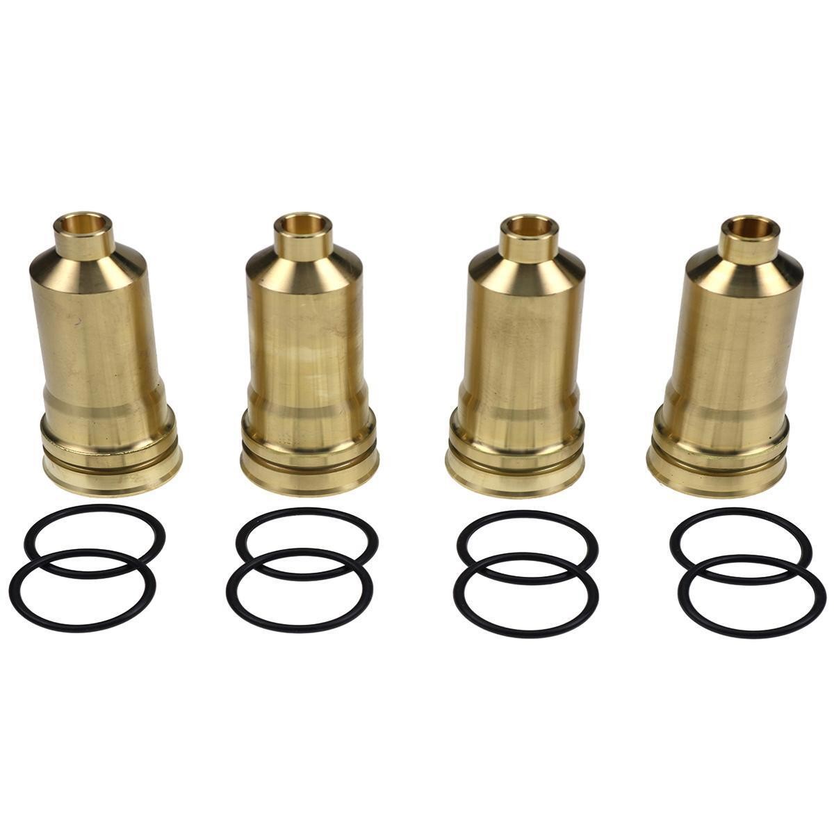 4X Injector Sleeve 8-97606661-0 for Isuzu Engine 4HK1 Hitachi Excavator ZX200-3