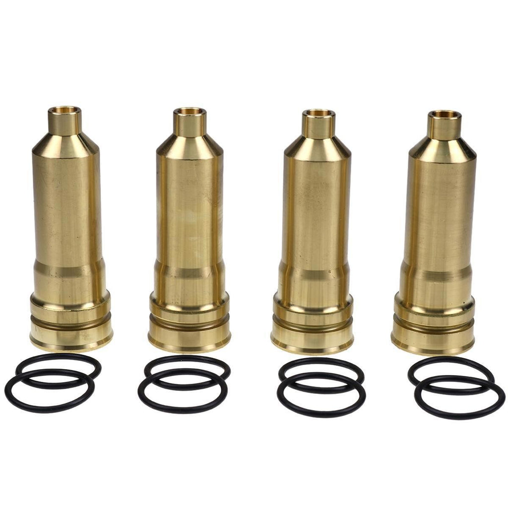 4X Injector Sleeve 8-97606661-0 for Isuzu Engine 4HK1 Hitachi Excavator ZX200-3