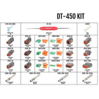 DT 450 Pcs Deutsch Connector Plug Kit for 14-20 AWG Stamped Contacts Kit