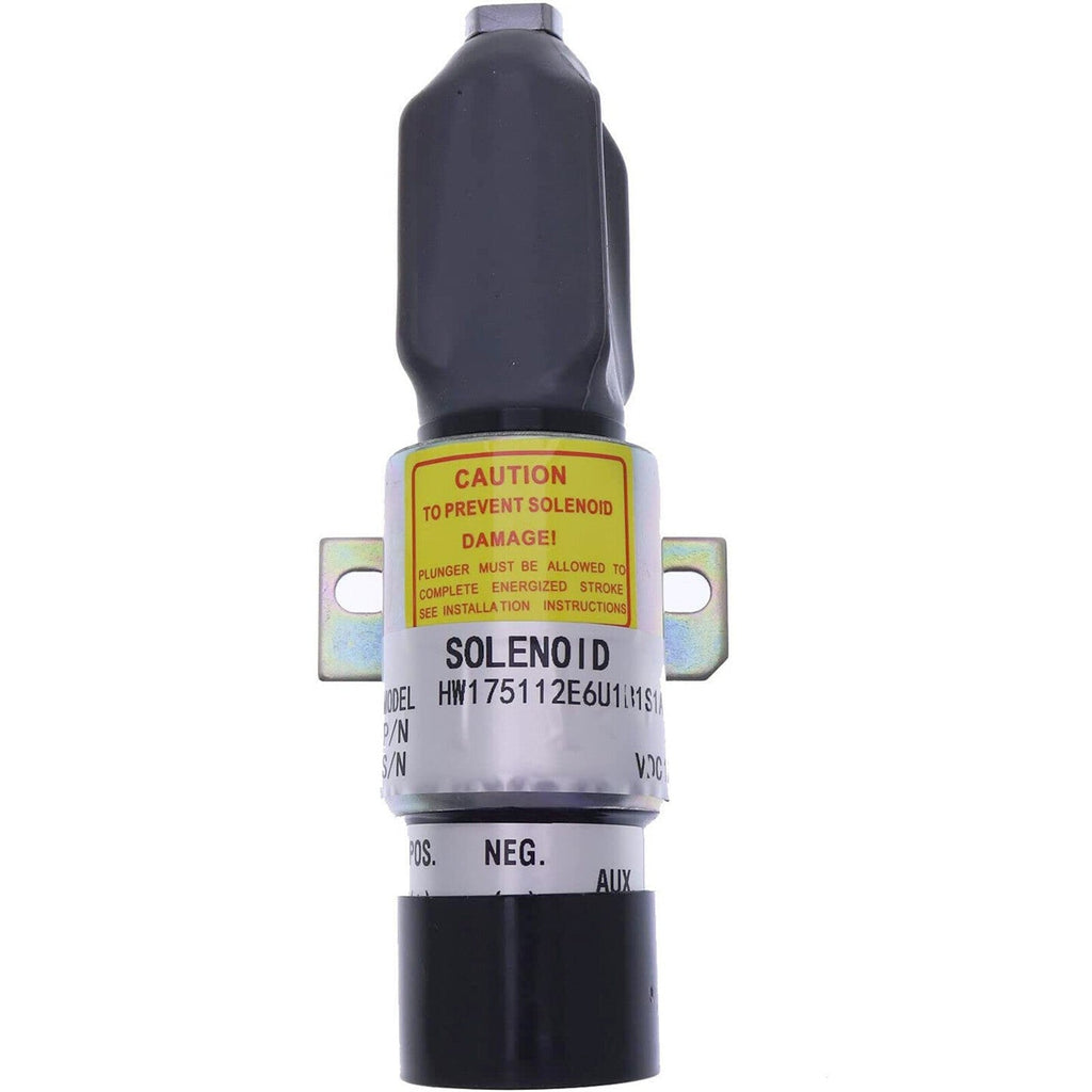 12V Fuel Shut Down Solenoid 1700-2530 1751-12E6U1B1S1A for Woodward