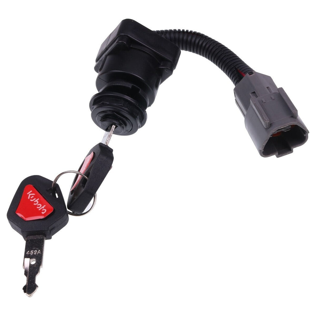 Starter Switch w/Keys 32771-31822 for Kubota Backhoe Loader L39 L45 L47 L48 M59