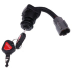 Starter Switch w/Keys 32771-31822 for Kubota Backhoe Loader L39 L45 L47 L48 M59
