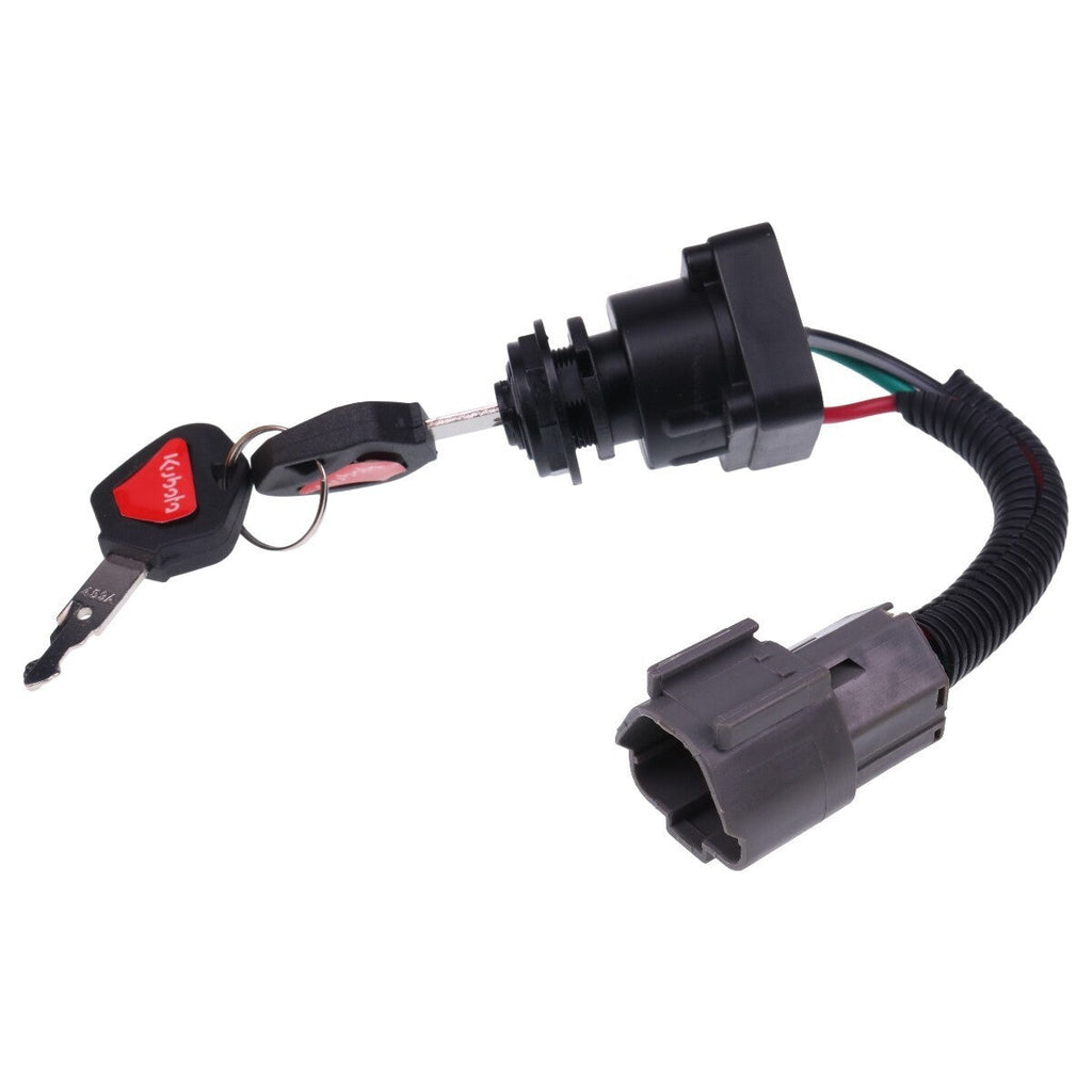 Starter Switch w/Keys 32771-31822 for Kubota Backhoe Loader L39 L45 L47 L48 M59