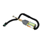 Shutoff Solenoid RE504223 for John Deere Engine 7.6L 6076 8.1L 6081 Buncher 653E