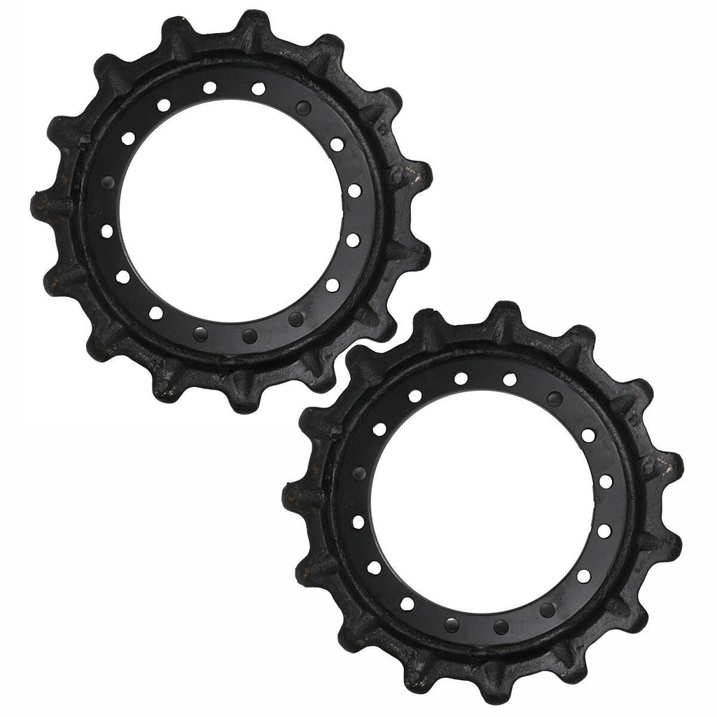 2Pcs 15 Teeth 16 Holes Drive Sprocket 7270159 for Bobcat Loader T630 T650