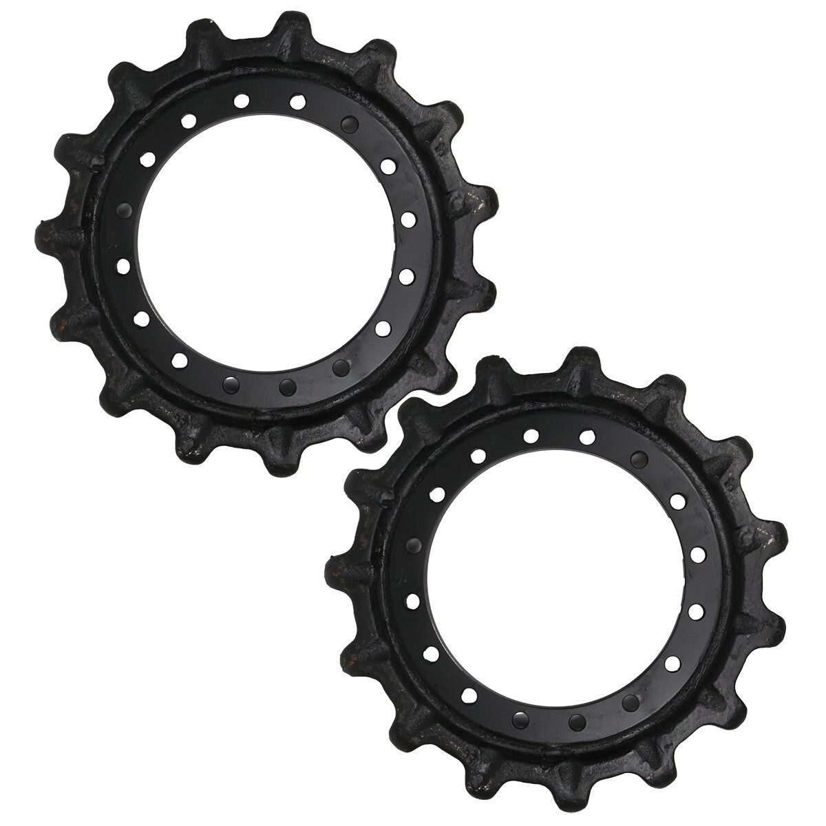 2Pcs 15 Teeth 16 Holes Drive Sprocket 7270159 for Bobcat Loader T630 T650