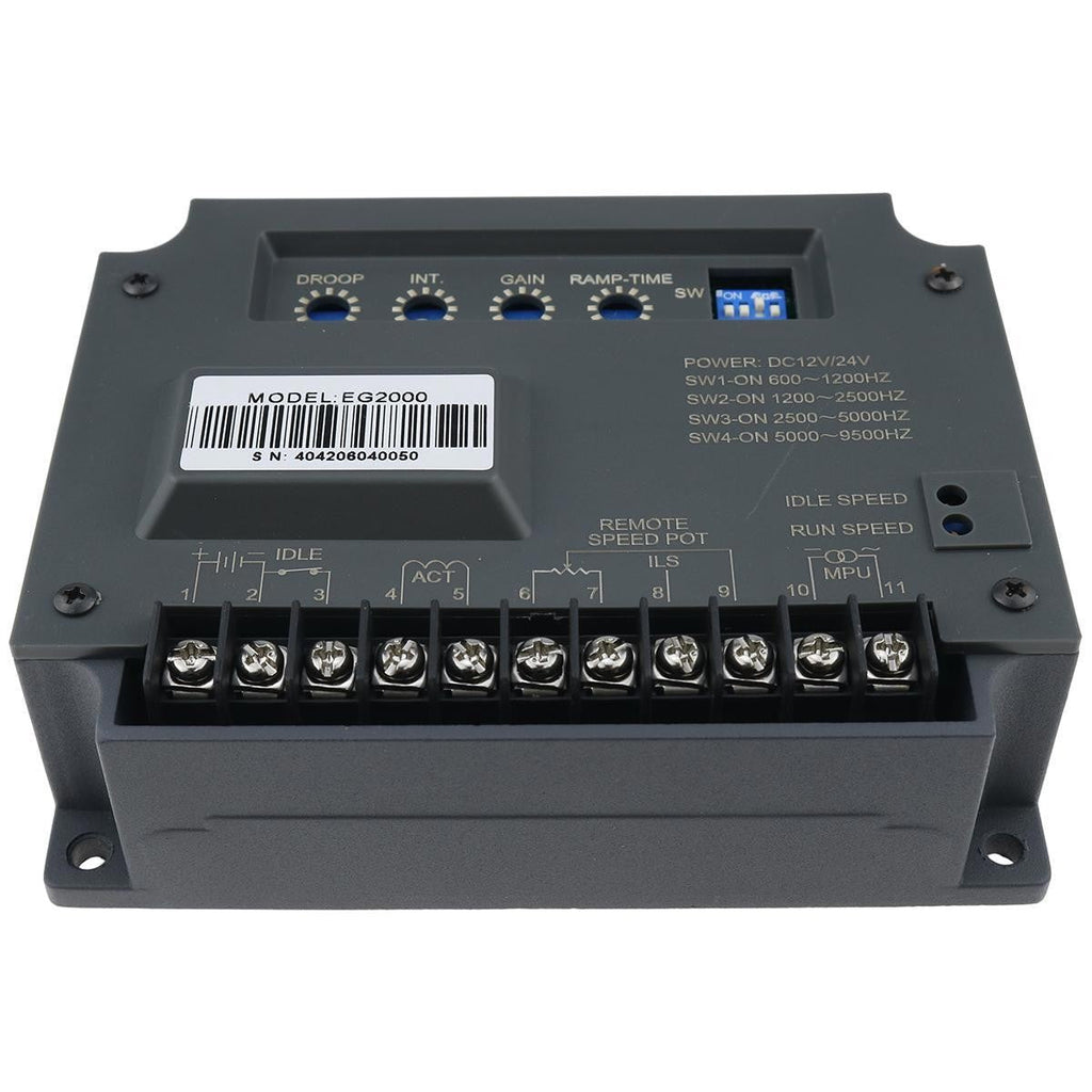 EG2000 Electronic Engine Speed Governor Controller Generator Controller Panel