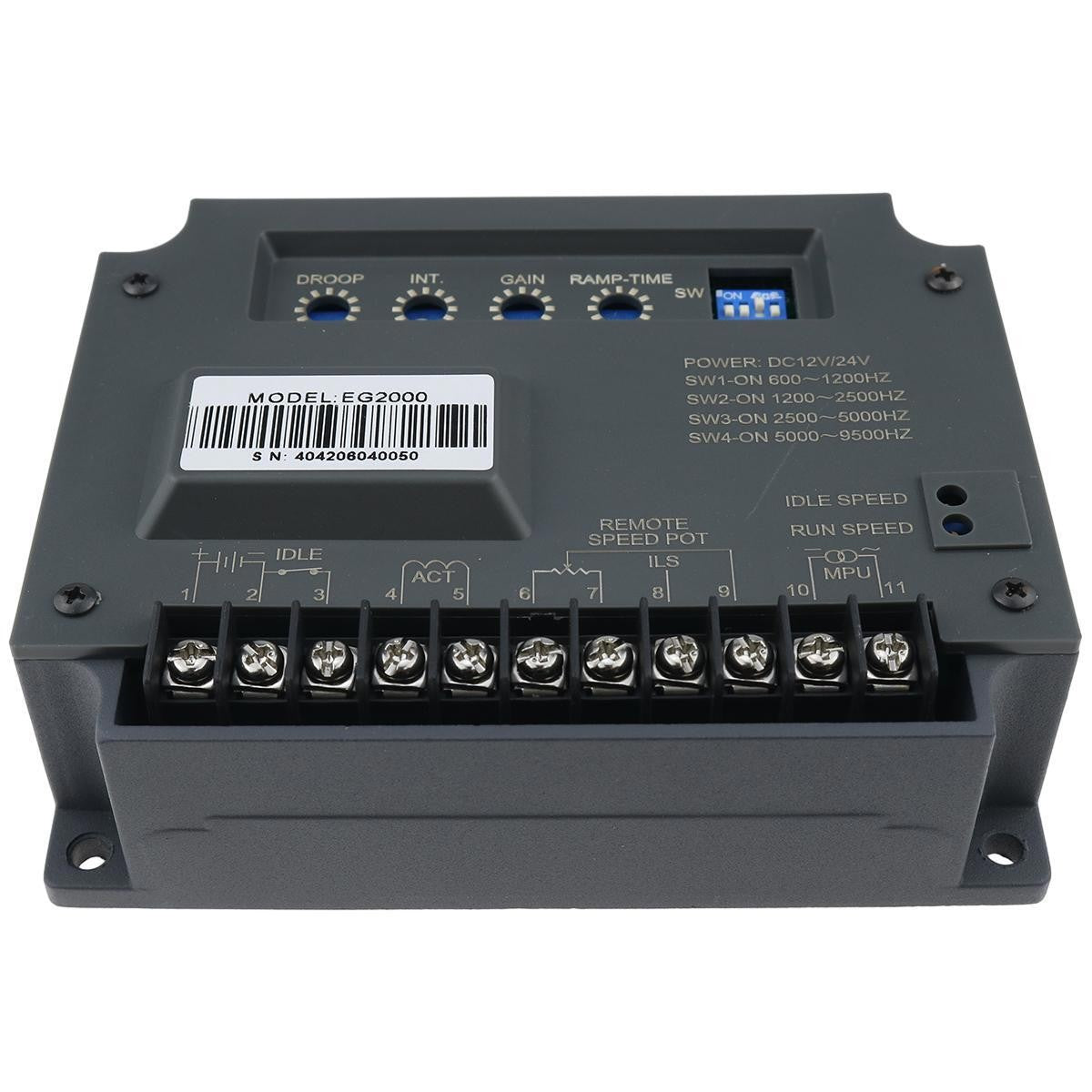 EG2000 Electronic Engine Speed Governor Controller Generator Controller Panel