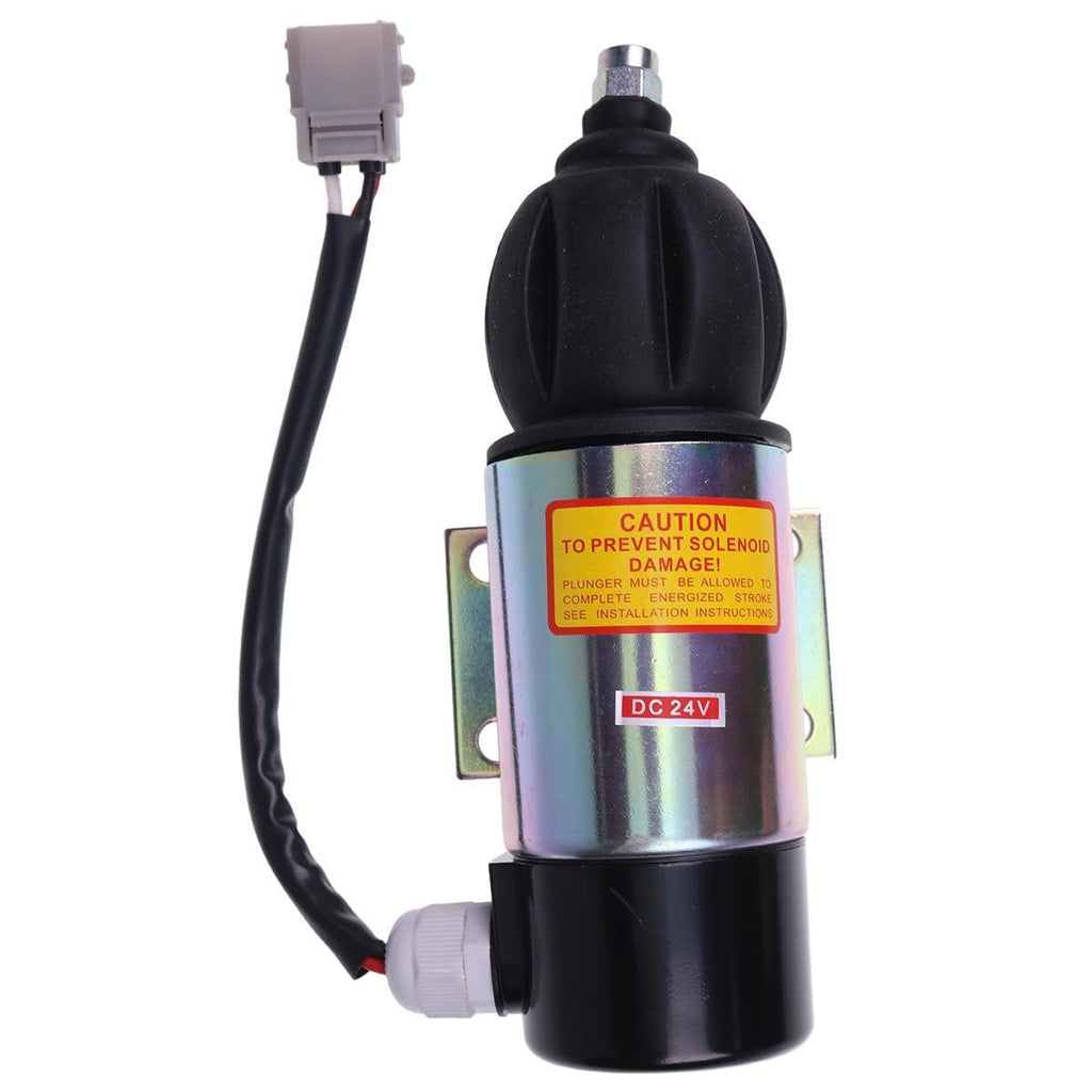 24V Stop Solenoid Valve 881531 for Volvo Penta TAMD70E TAMD70D AQD70D 24V 3WIRES