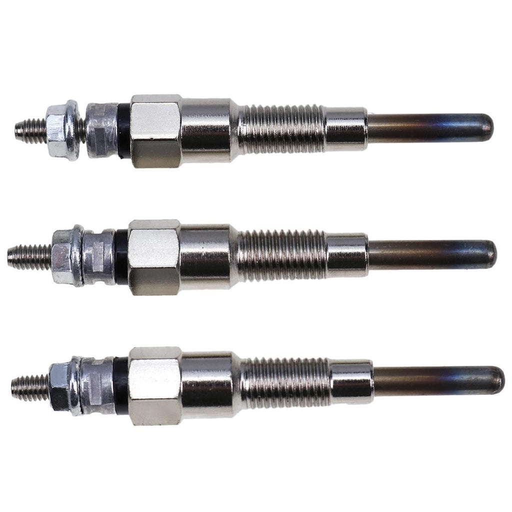 3X Glow Plug 6670470 6599047 for Kubota D722 D902 D1005 Bobcat S100 MT50 MT52