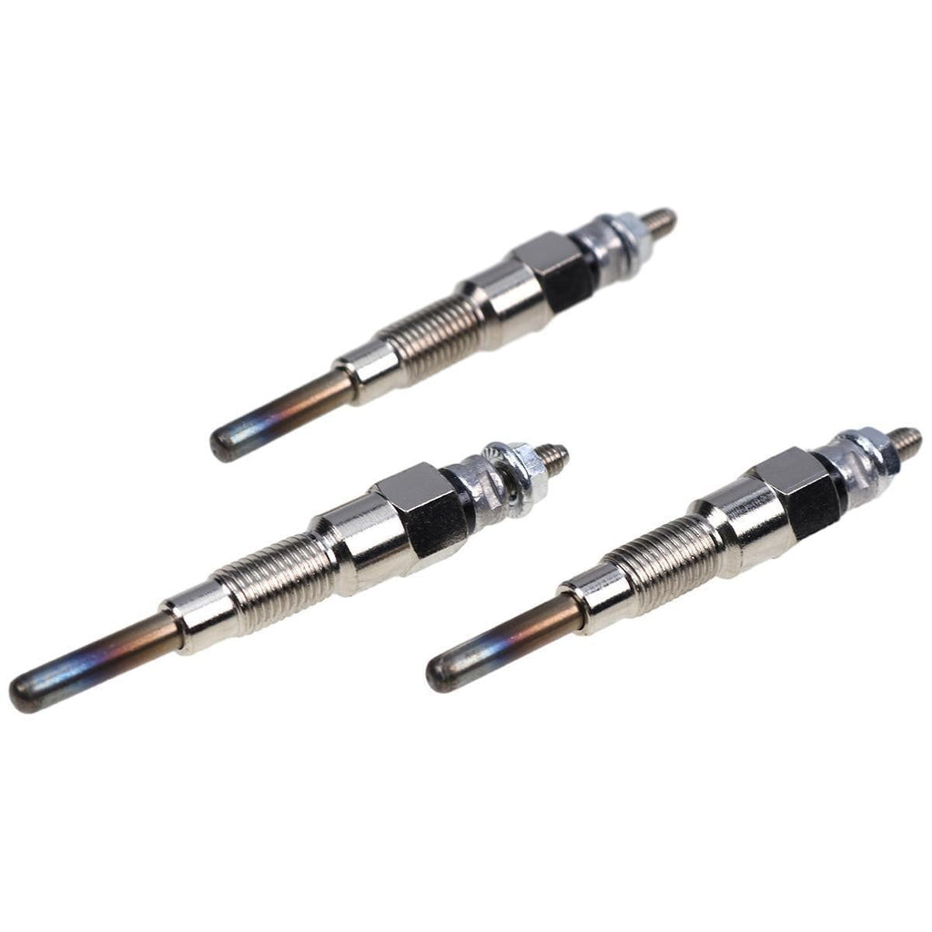3X Glow Plug 6670470 6599047 for Kubota D722 D902 D1005 Bobcat S100 MT50 MT52