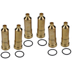 6PCS Injector Sleeve 8-97602301-1 for Isuzu Engine 4HK1