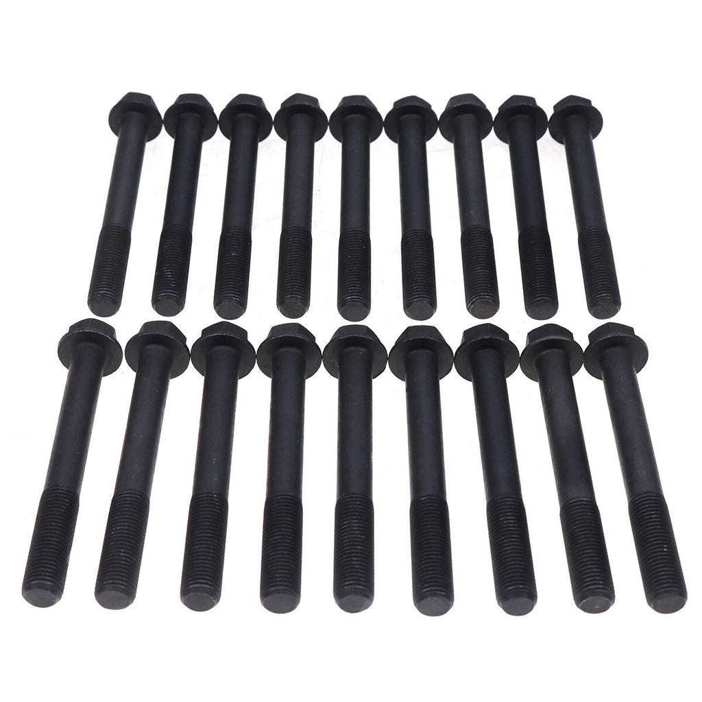 18Pcs Cylinder Head Bolt 19013-03450 for Kubota Engine V2403 V2203 V2003