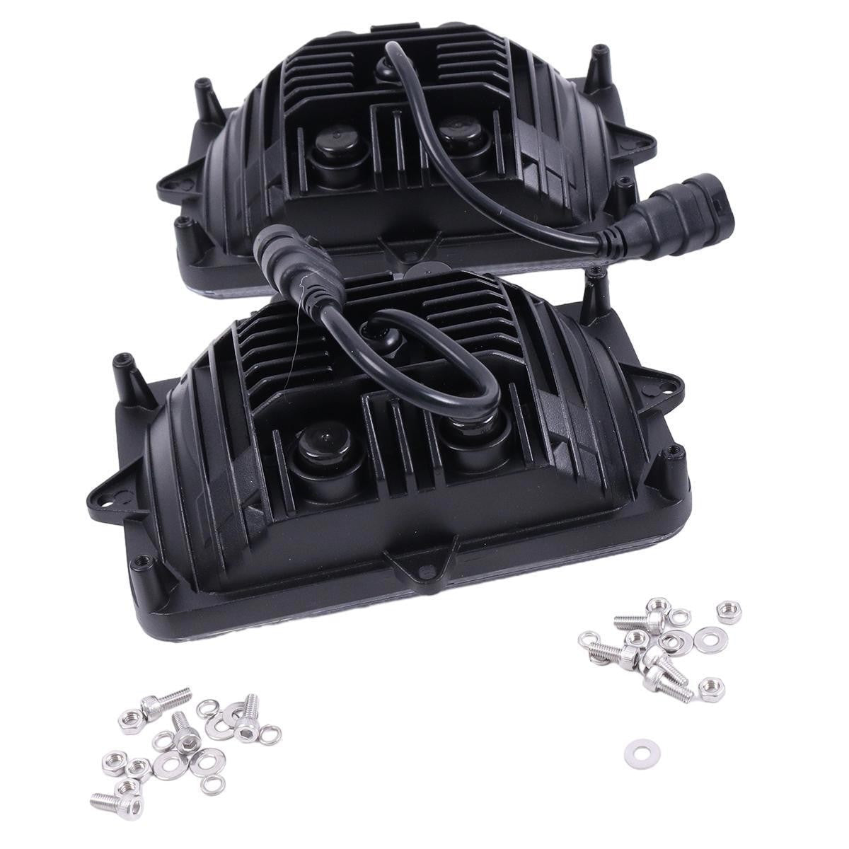 2Pcs 6"x4" LED Cab Light 6500K AH159332 for John Deere 9410 9510 9610 9400 9500