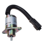 12V Fuel Shutoff Solenoid 2848A278 for Perkins CAT 246 Skid Steer UB704 Engine