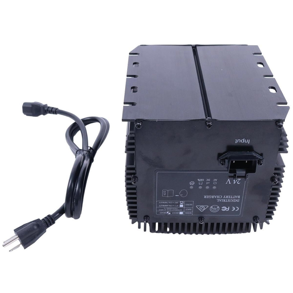 24V 25A Battery Charger for Genie QS-12W QS-12R QS-15W QS-15R QS-20W QS-20R