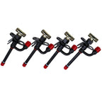 4 Pcs Fuel Injector RE36939 RE38087 for John Deere 300D 310C 310D 315C 315D 344E