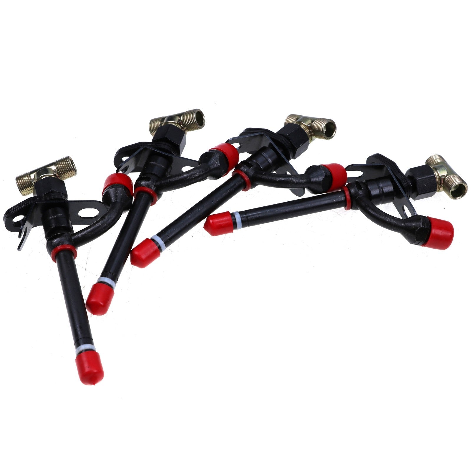 4 Pcs Fuel Injector RE36939 RE38087 for John Deere 300D 310C 310D 315C 315D 344E