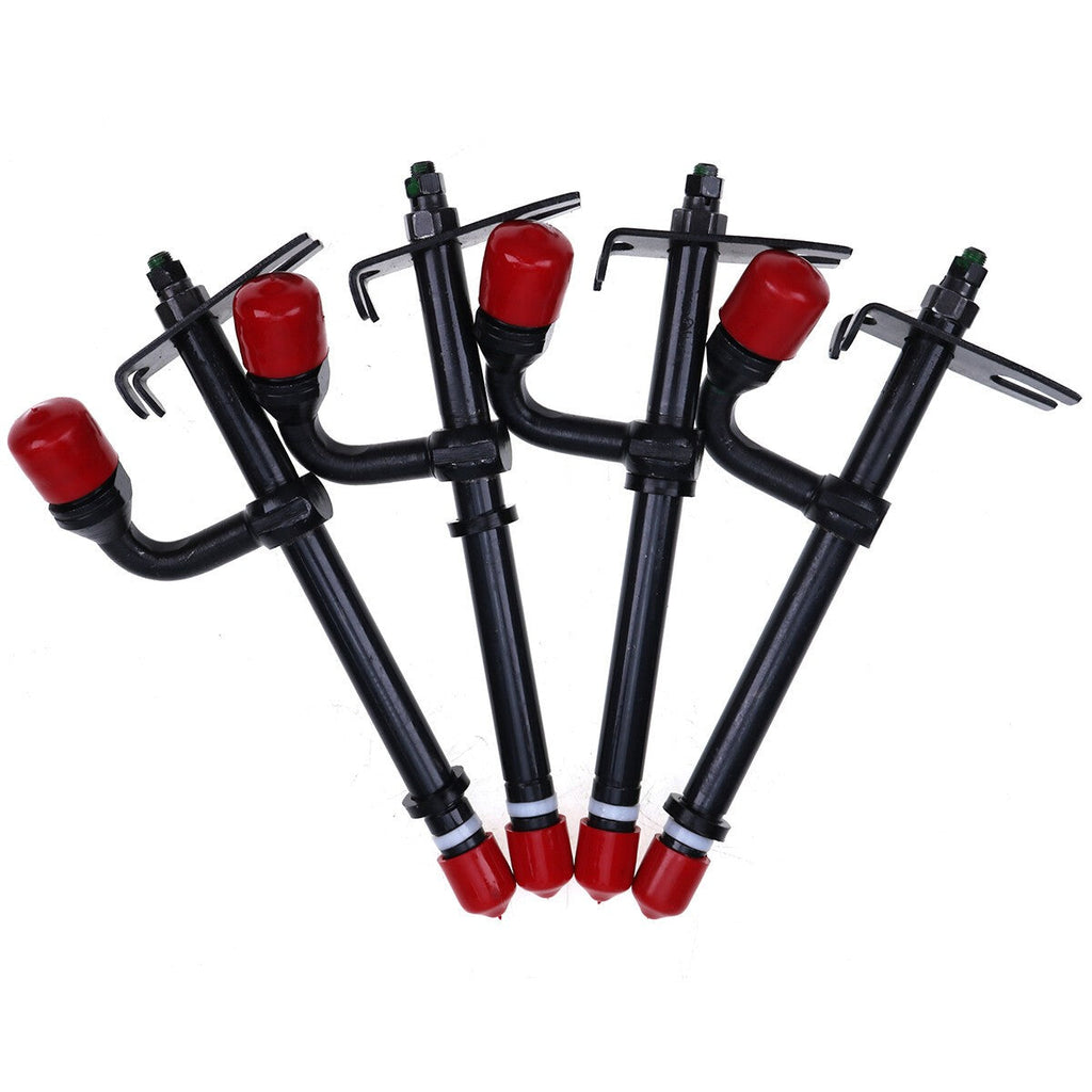 4Pcs Fuel Injector AR89564 SE500822 for John Deere 401D 455D 310A 310B 610B 210C