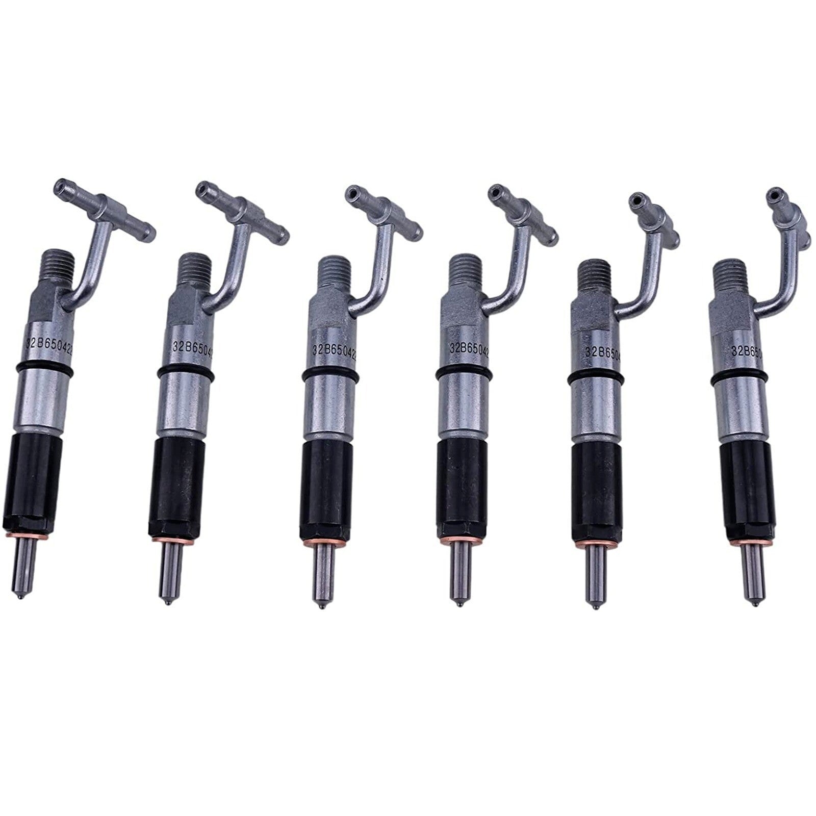 6PCS Fuel Injector 128-3293 for Caterpillar Engine 3046 Excavator 315 315B