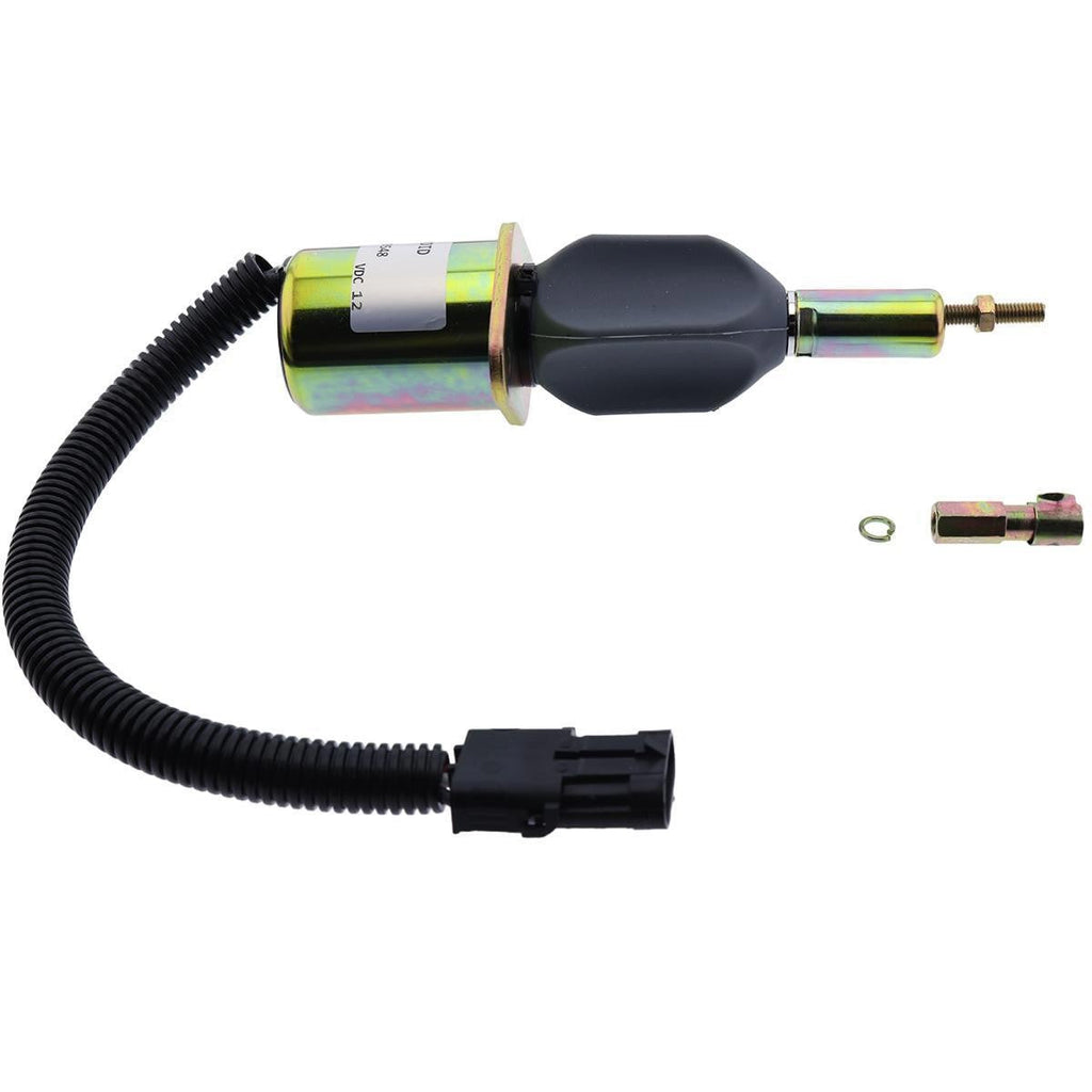 12V Stop Solenoid 3928160 SA-4293-12 for Cummins 6C8.3 ISC8.3 ISL9 QSC8.3 QSL9