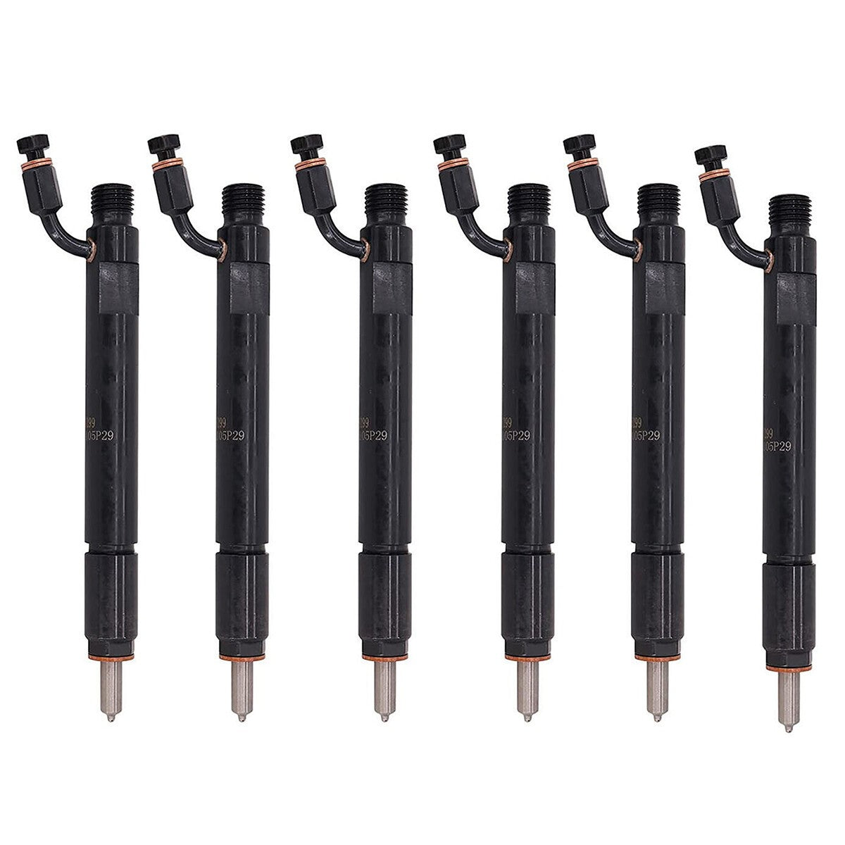 6 PCS Fuel Injector 4078400 for Cummins Engine 6CT 8.3L C-Series