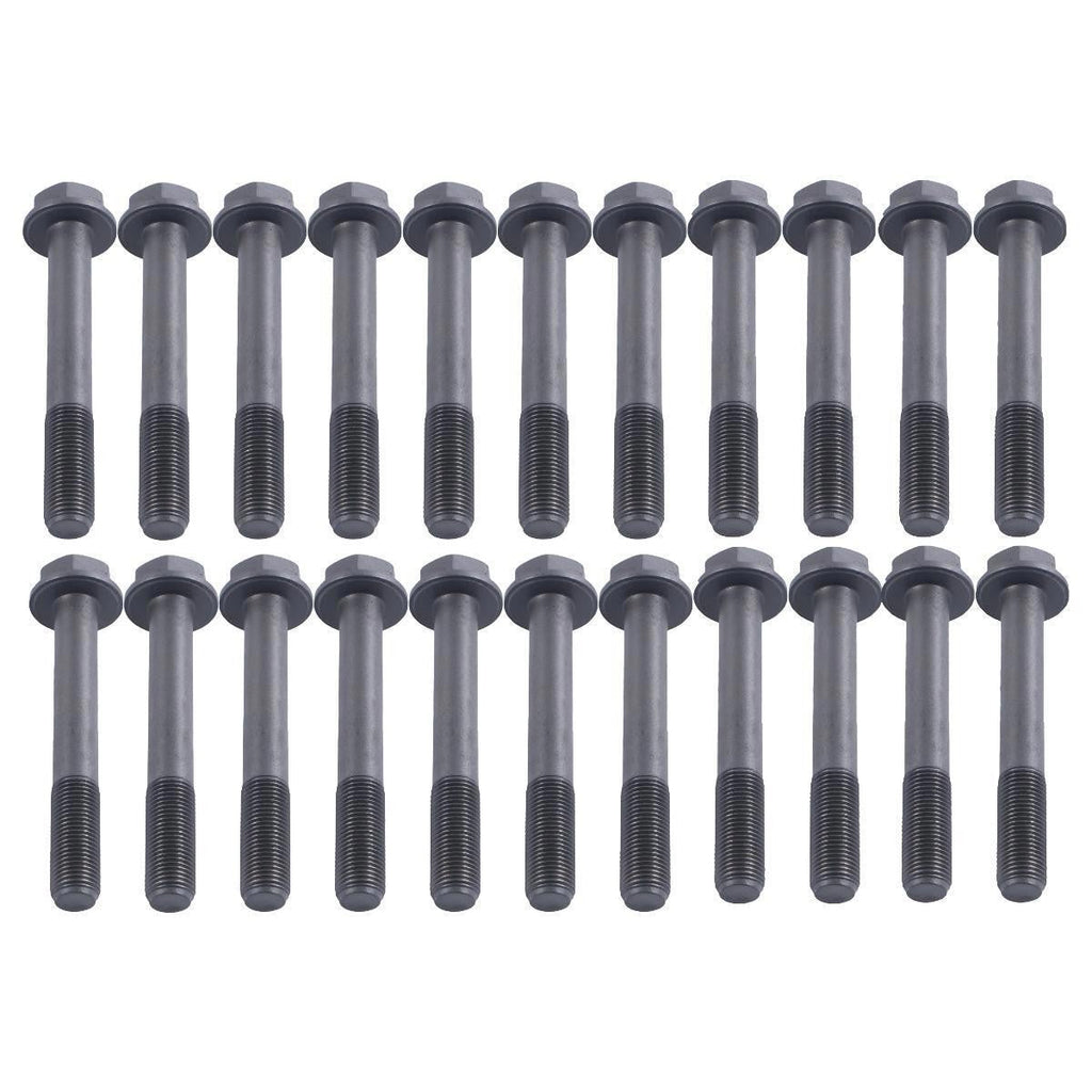 22 Pcs Cylinder Head Bolt for Perkins 1004-4 1004-4T 1004G 1004-40 1004-40TW