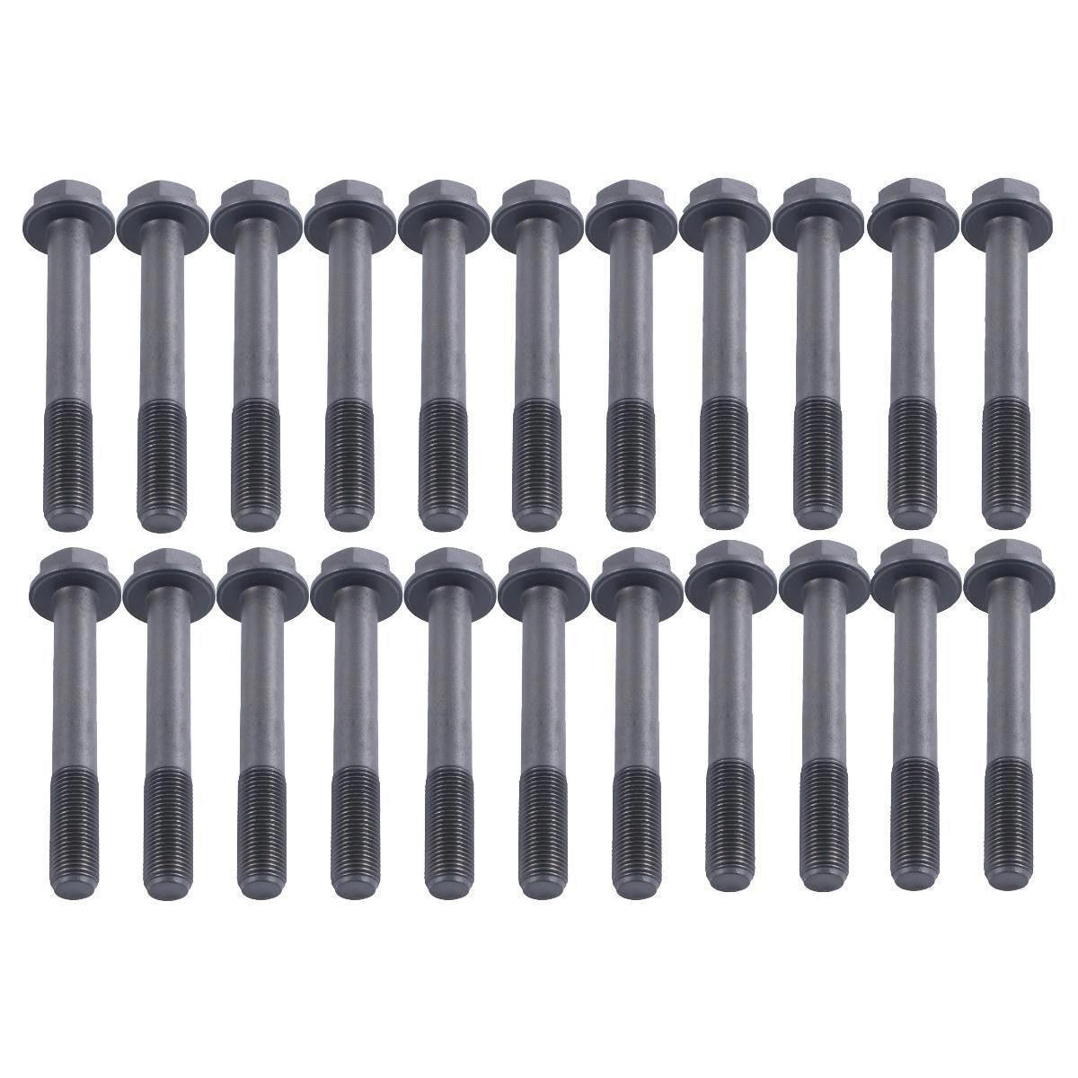 22 Pcs Cylinder Head Bolt for Perkins 1004-4 1004-4T 1004G 1004-40 1004-40TW