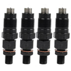 4 Pcs Fuel Injector 154-3018 252-1446 for Caterpillar 3024C 3034 C2.2 3013 3013C