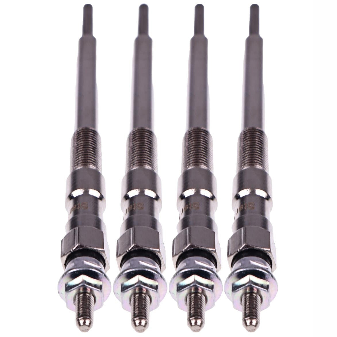4Pcs Glow Plug 1J705-65510 for Kubota V2607 KX057-4 KX057-5 U55-4 U55-5