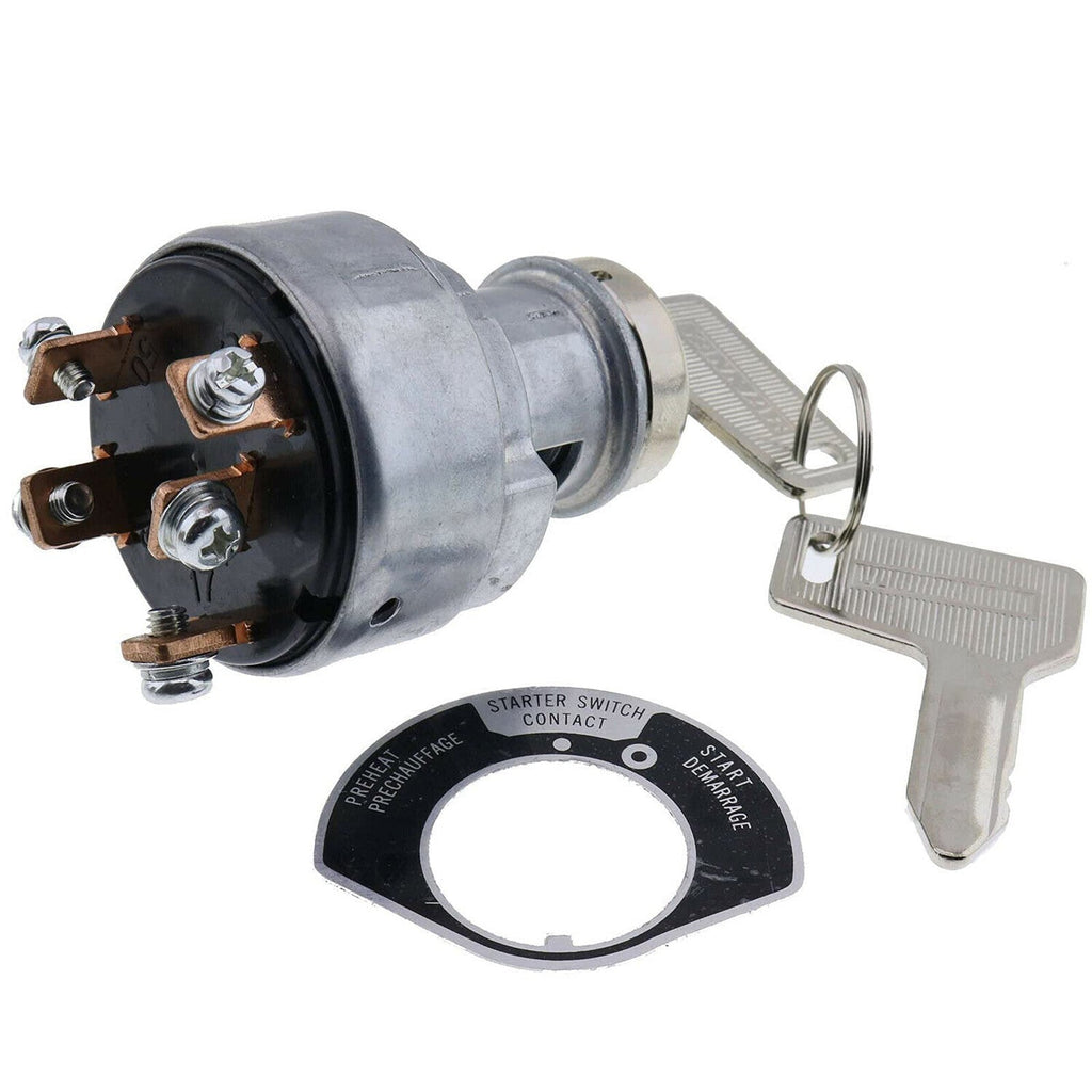 Stater Switch 933110-00100 w/301 Keys for Yanmar C50R C60R B08-3 3TNV76 3TNE74