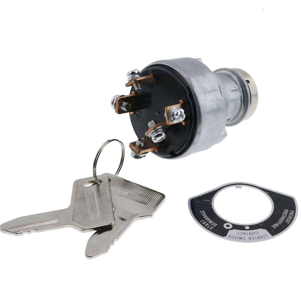 Stater Switch 933110-00100 w/301 Keys for Yanmar C50R C60R B08-3 3TNV76 3TNE74