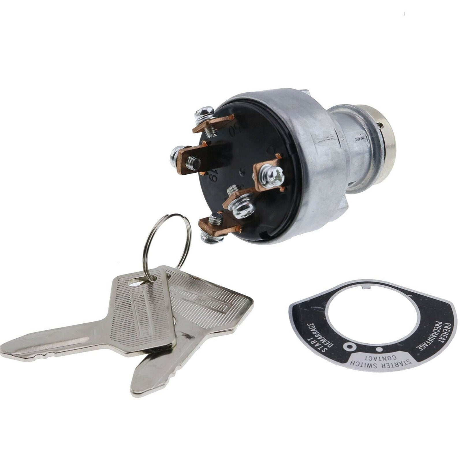 Stater Switch 933110-00100 w/301 Keys for Yanmar C50R C60R B08-3 3TNV76 3TNE74