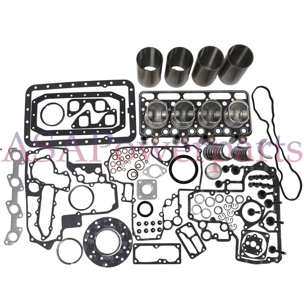 Overhaul Rebuild Kit for Kubota Engine V1902 V1902B Excavator KH20 KH151 KH101