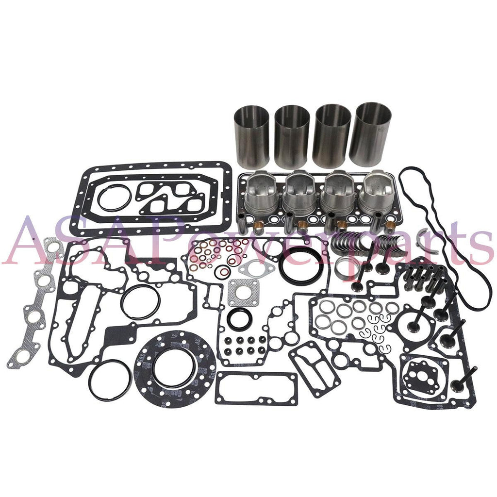 Overhaul Rebuild Kit for Kubota Engine V1902 V1902B Excavator KH20 KH151 KH101
