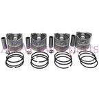 Overhaul Rebuild Kit for Kubota Engine V1902 V1902B Excavator KH20 KH151 KH101