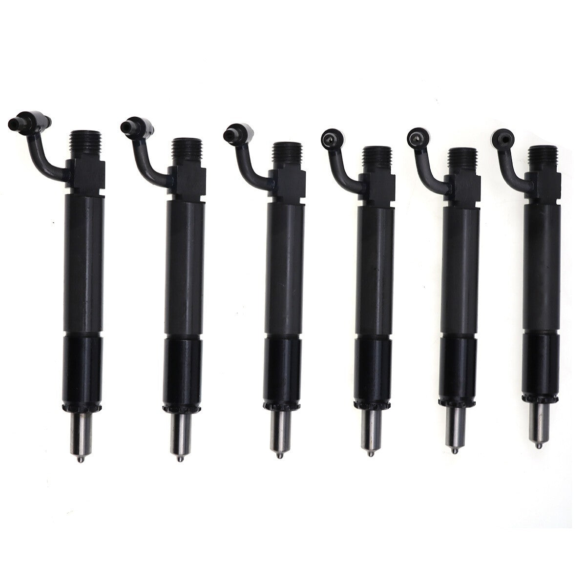 6PCS Fuel Injector w/Cap 631571C91 675967C91 for Case DT-414 D-436 D-414 DT-436